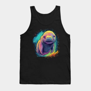 Manatees Smiling Tank Top